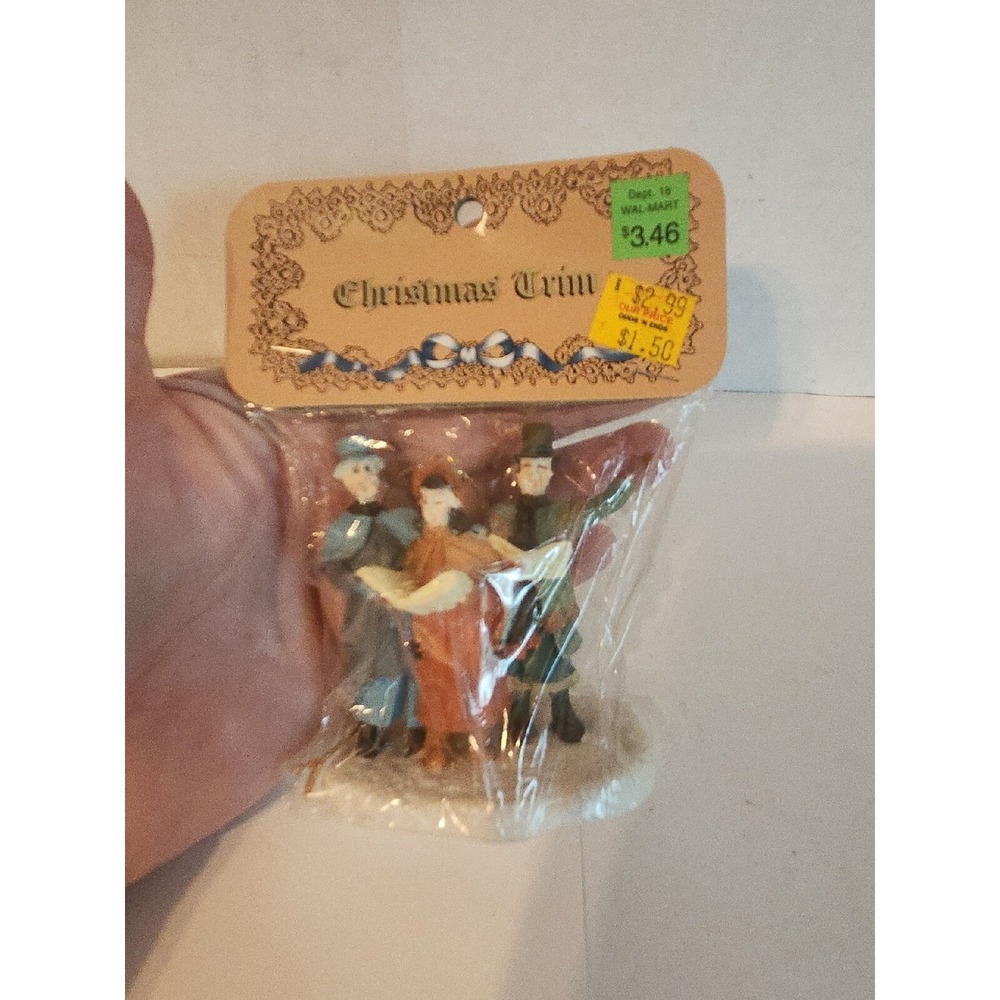Vintage‎ Walmart Collectables Accessories Christmas Carolers Figurine New